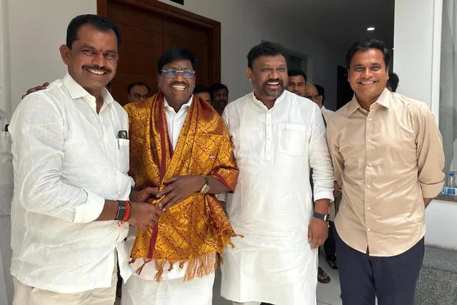 Wanaparthy MLA meets Tamil Nadu Higher Education Minister local news 1